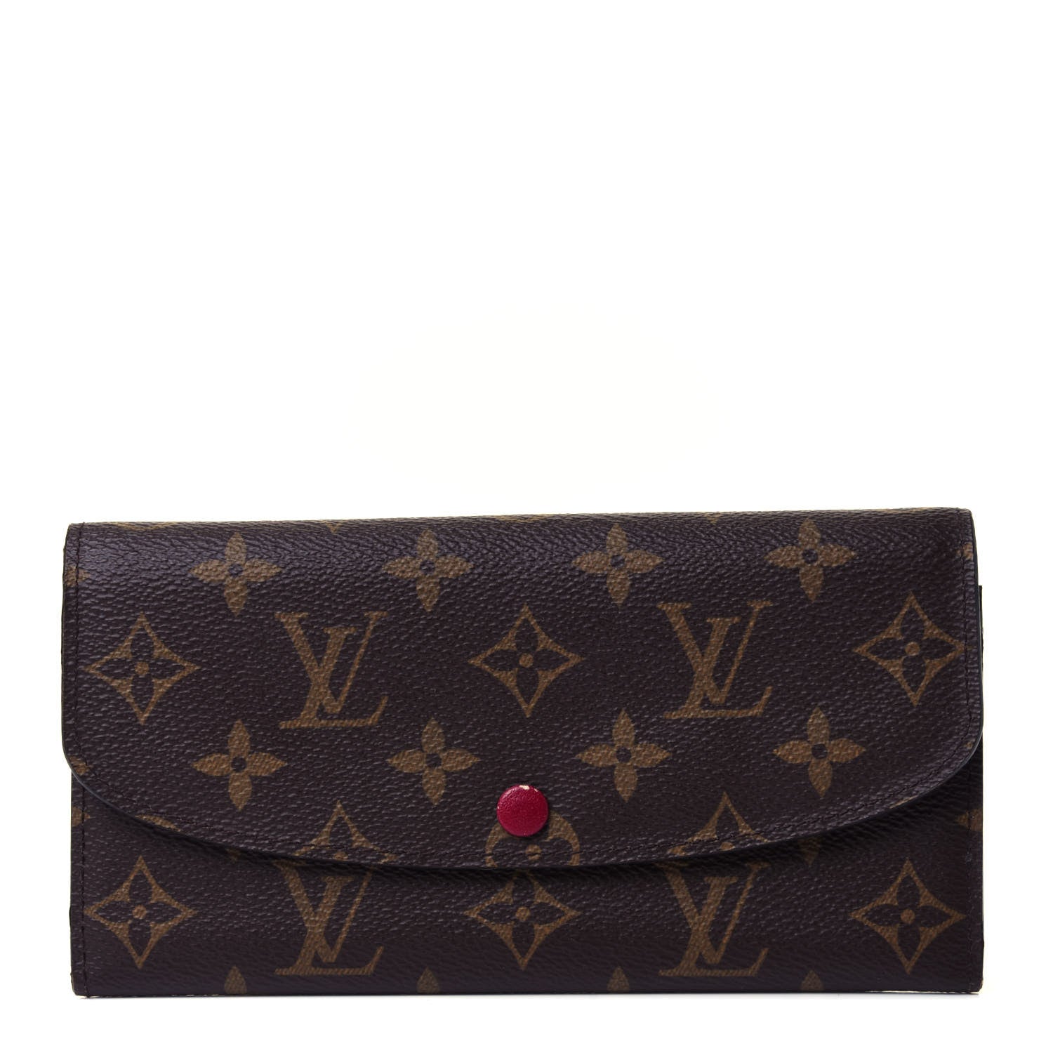 Louis Vuitton Monogram Emilie Wallet Fuchsia 1 of 4