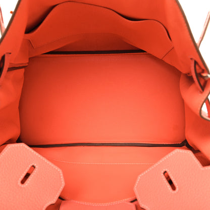 Hermes Togo BIRKIN 35 Crevette 5 of 15