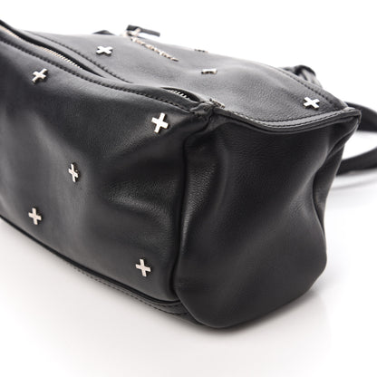 Givenchy Calfskin Cross Embellished Mini Pandora Black 7 of 10