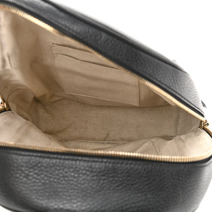 Gucci Pebbled Calfskin Soho Chain Backpack Black 5 of 12