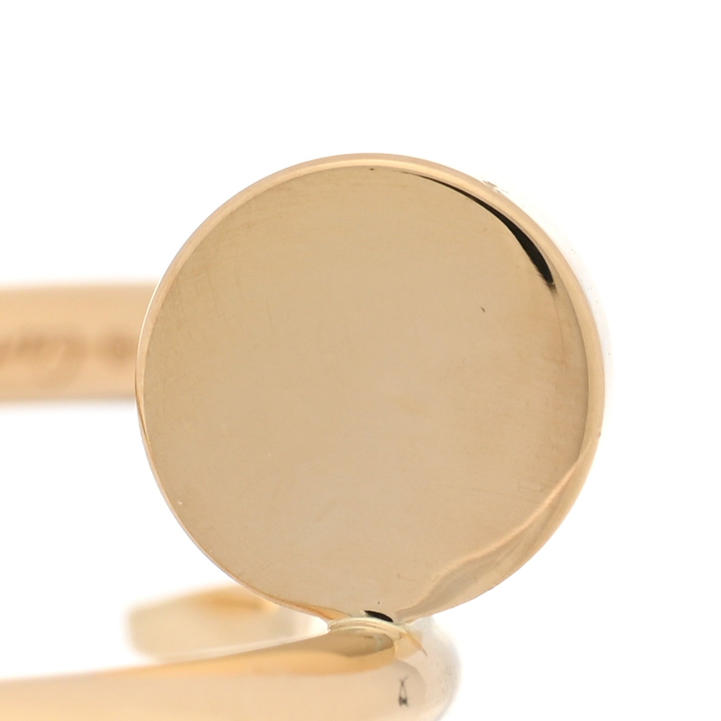 18K Yellow Gold Small Juste Un Clou Ring 49 5