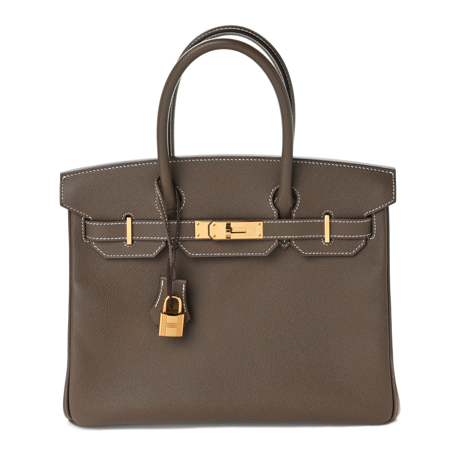 Hermes Epsom Birkin 30 Etoupe 1 of 8