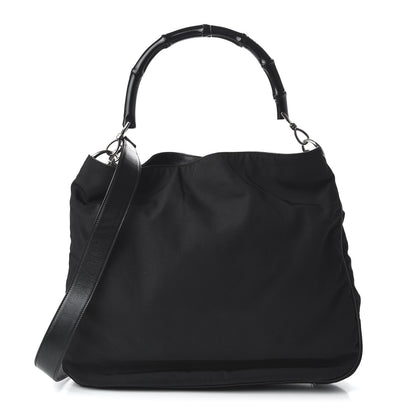 Gucci Nylon Bamboo Top Handle Tote 1 of 11