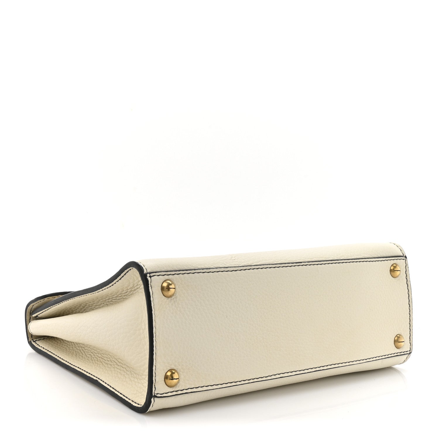 Christian Dior Calfskin Dioraddict Top Handle White 4 of 14