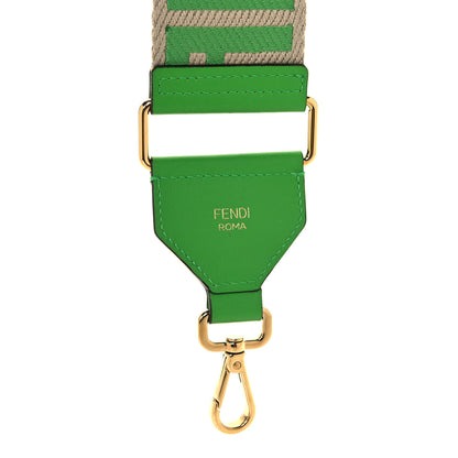 Fendi Canvas Calfskin FF 1974 Strap You Green 3 of 4