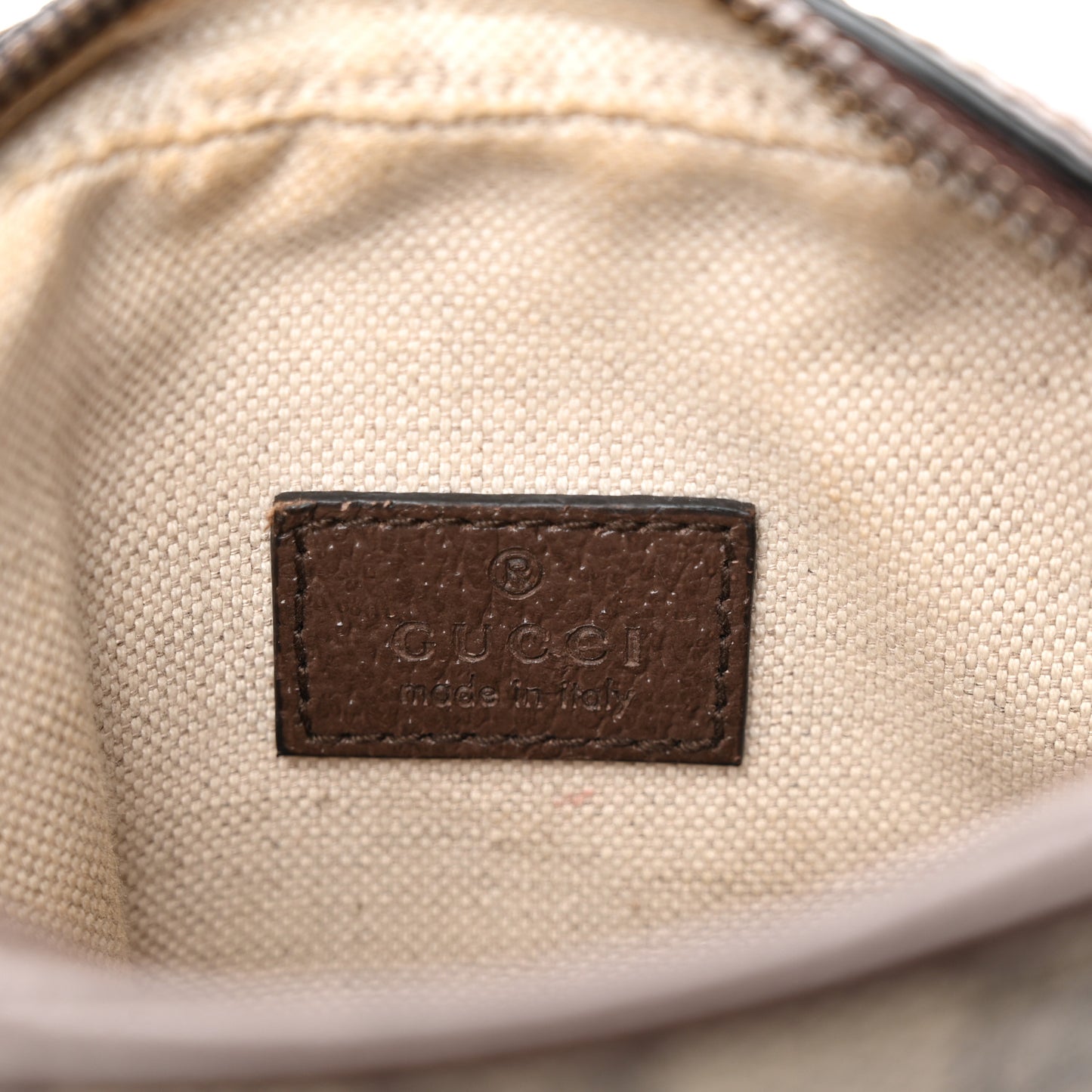 GG Supreme Monogram Web Mini Ophidia Messenger Brown