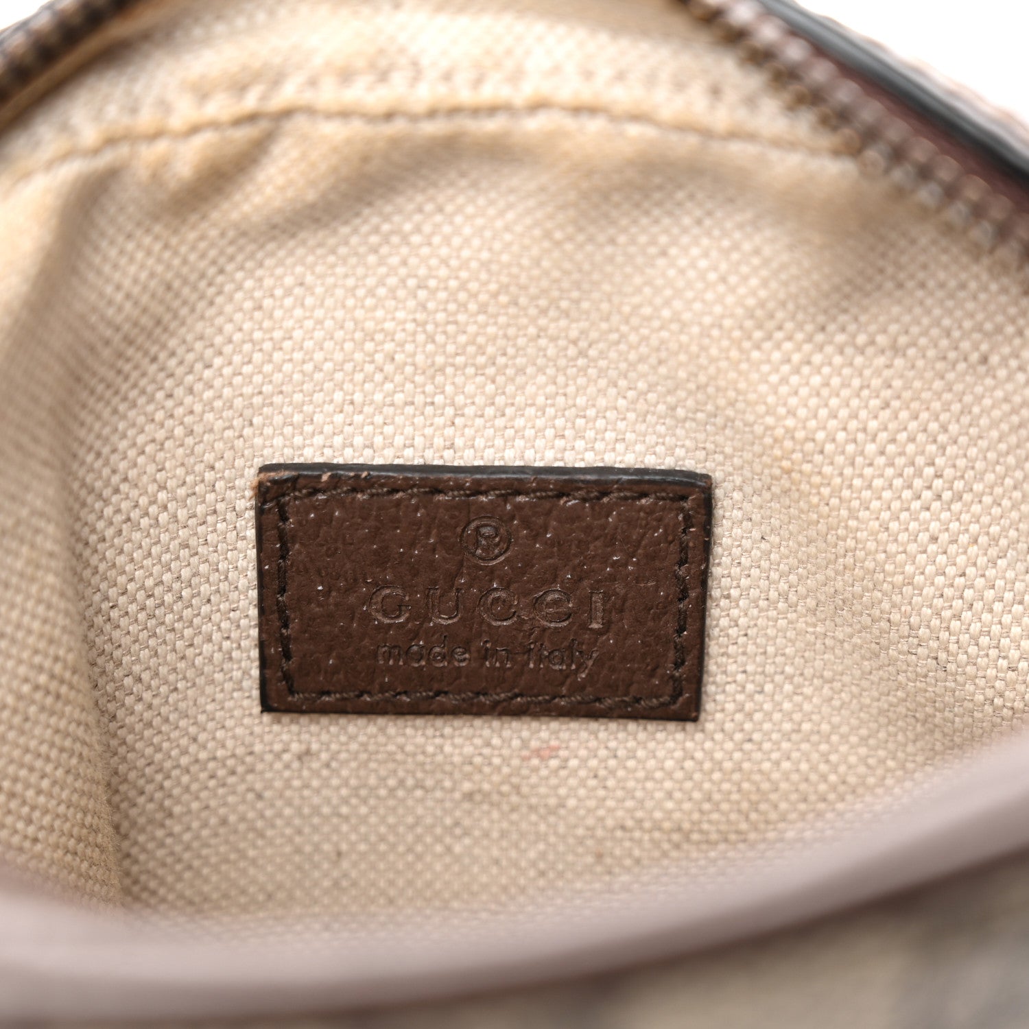 Gucci GG Supreme Monogram Web Mini Ophidia Messenger Brown 6 of 10