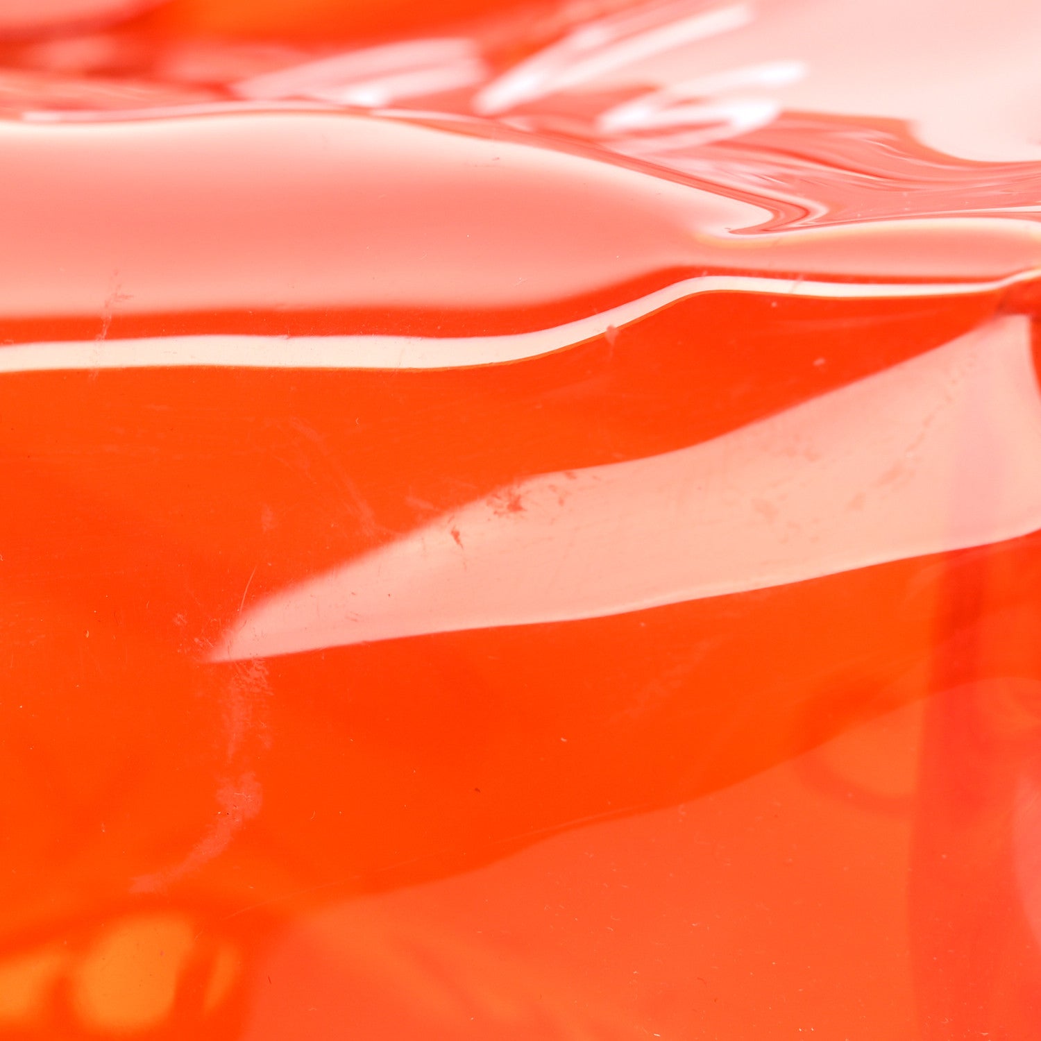 Hermes Vinyl Souvenir De L'Exposition Kelly Orange 9 of 14