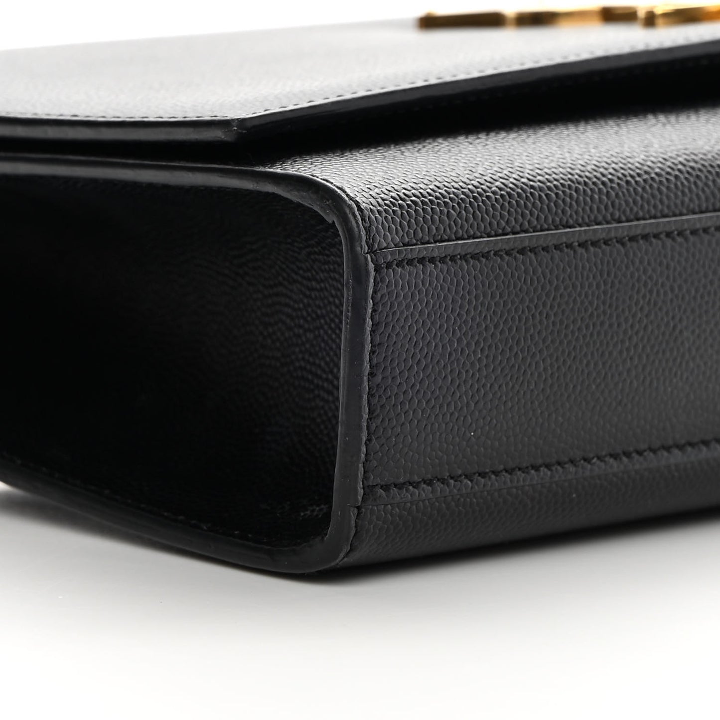 Grain De Poudre Medium Classic Monogram Kate Satchel Black