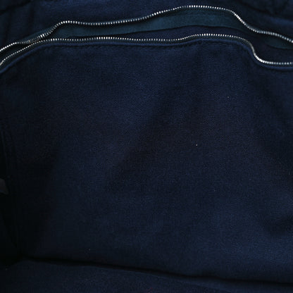 Hermes Canvas Herline GM Tote Navy 11 of 12
