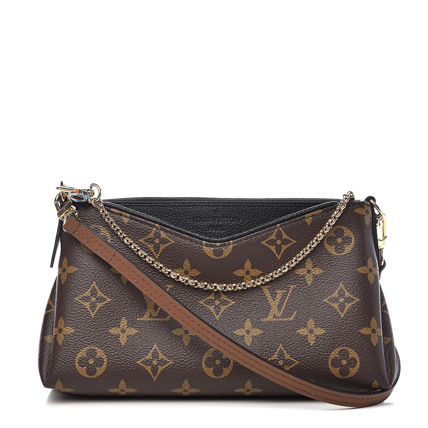 Monogram Pallas Clutch Black