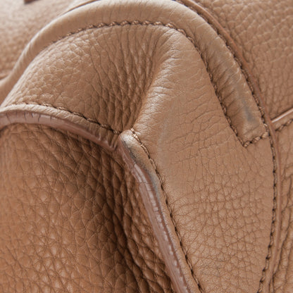 Celine Pebbled Calfskin Mini Luggage Camel 8 of 15