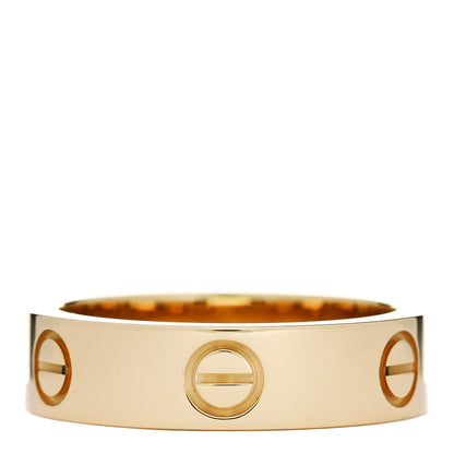 Cartier 18K Yellow Gold 5.5mm LOVE Ring 55 7.25 3 of 5