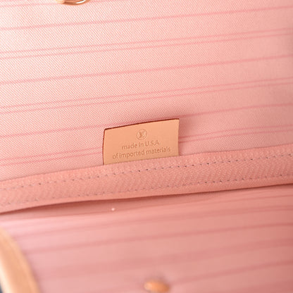 Louis Vuitton Damier Azur Neo Neverfull GM Rose Ballerine 9 of 11