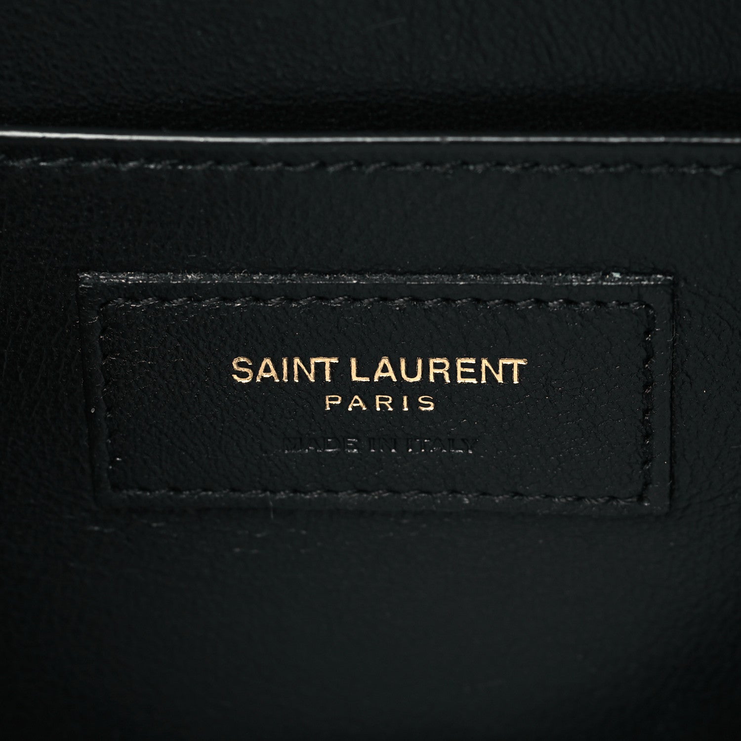 Saint Laurent Smooth Calfskin Medium Domino Shoulder Bag Black 6 of 10