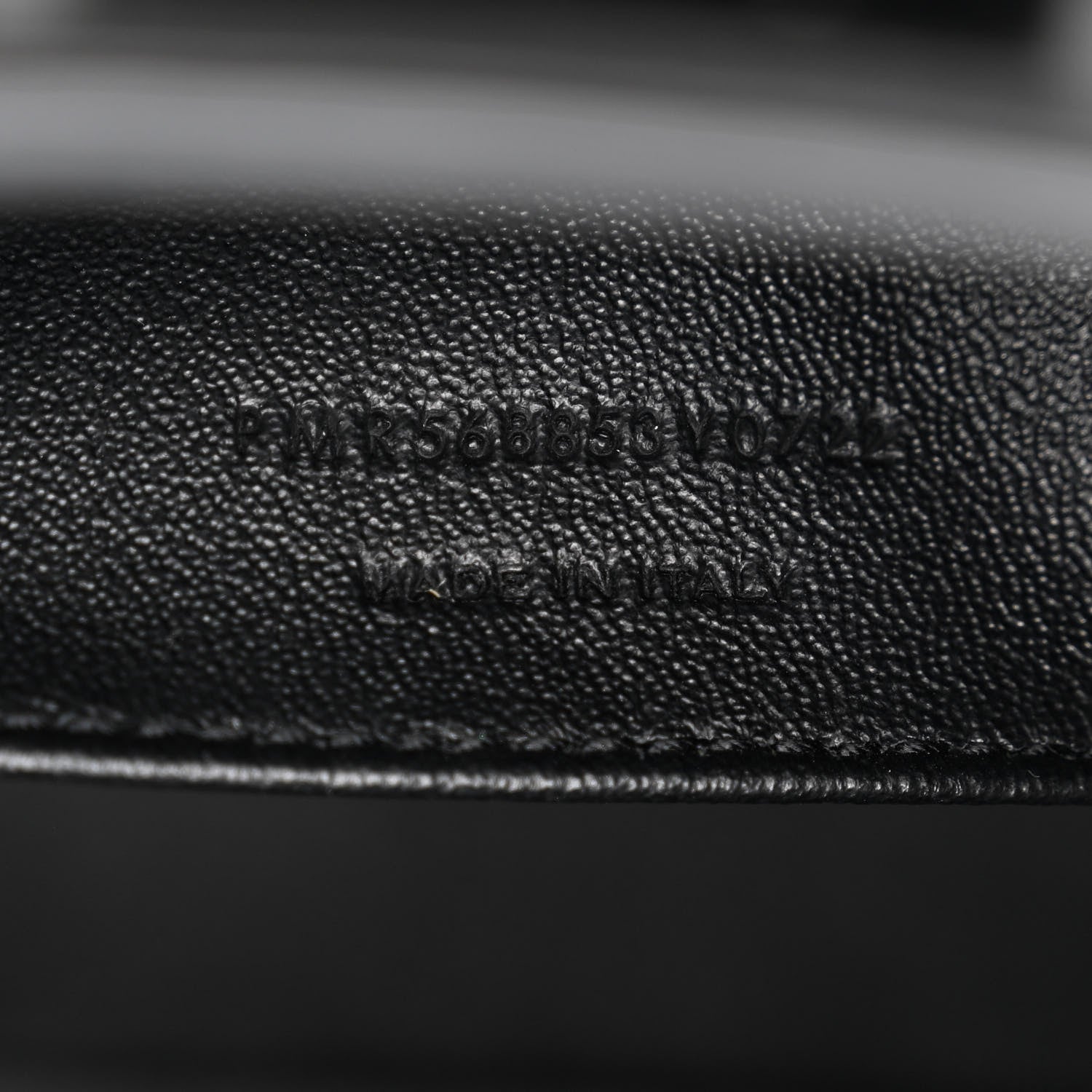 Saint Laurent Calfskin Monogram Baby Cabas Black 7 of 10