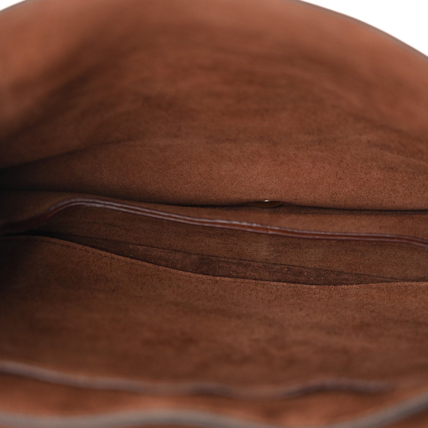 Shiny Lambskin Soft Triomphe Besace Bag Soft Tan