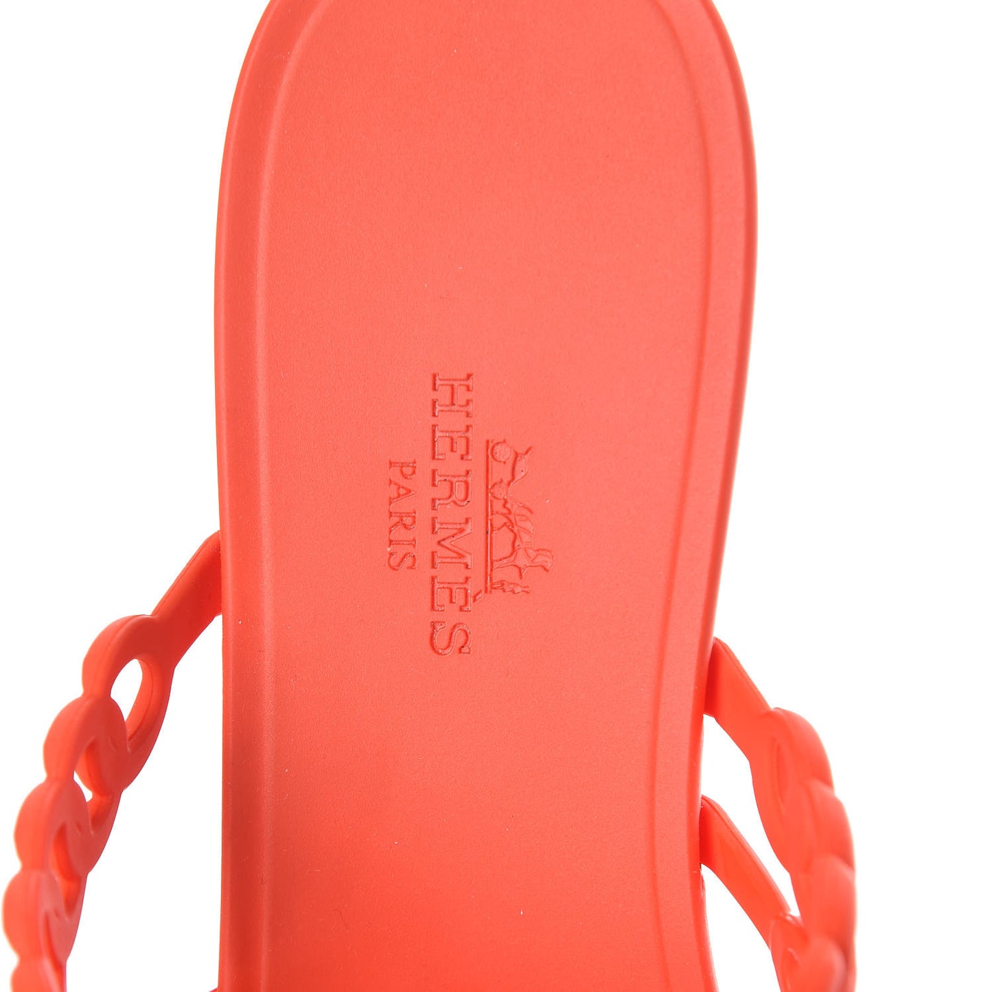 Rubber Chaine d'Ancre Nude Sandals 39 Pavot