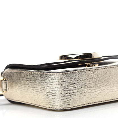 Chloe Calfskin Sued Mini C Bag Gold 6 of 9