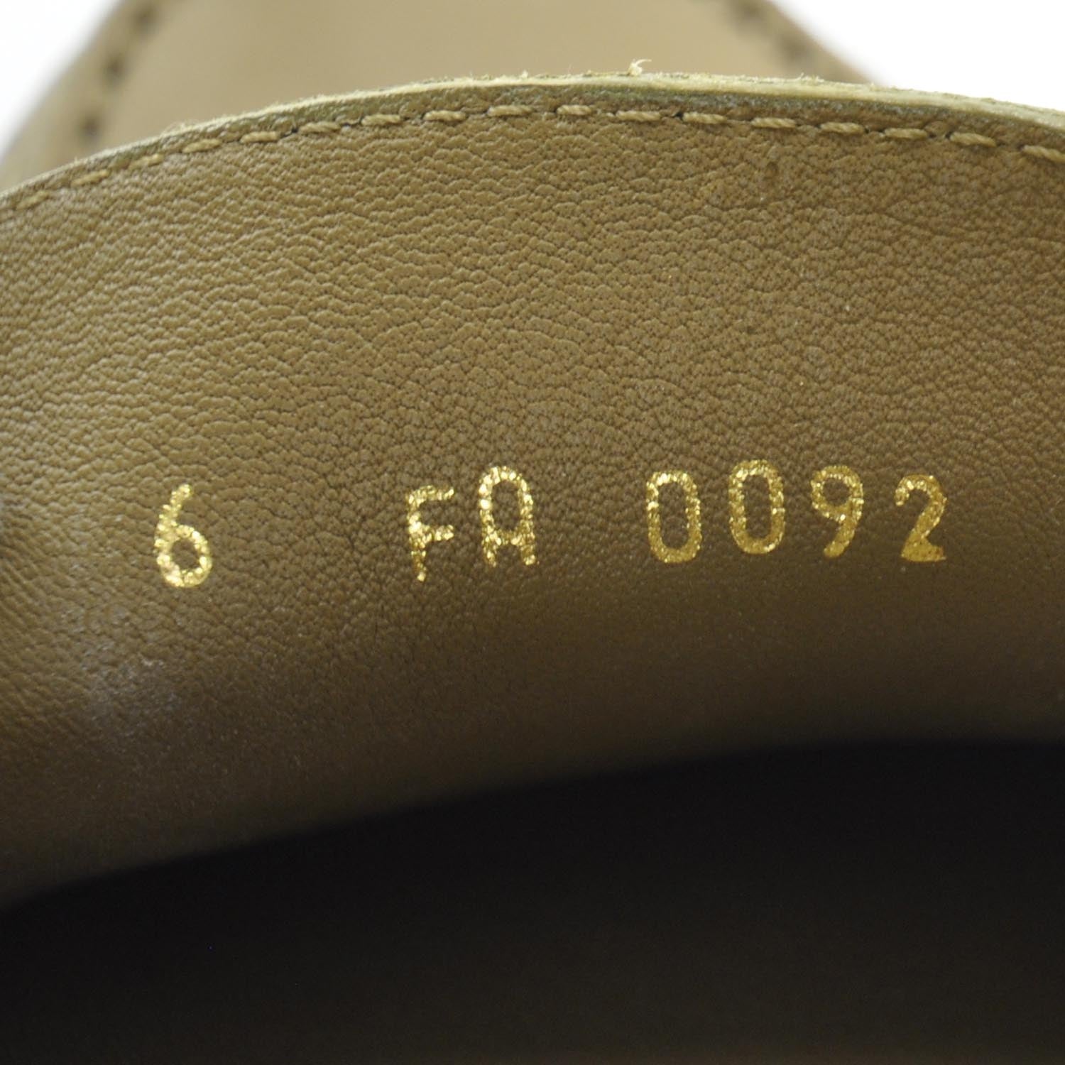Louis Vuitton Mens Leather Zen Driving Loafers 6 Dark Beige 7 of 7
