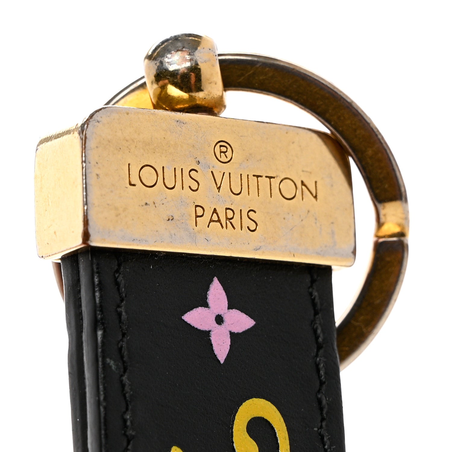 Louis Vuitton Calfskin New Wave Dragonne Key Holder 3 of 4