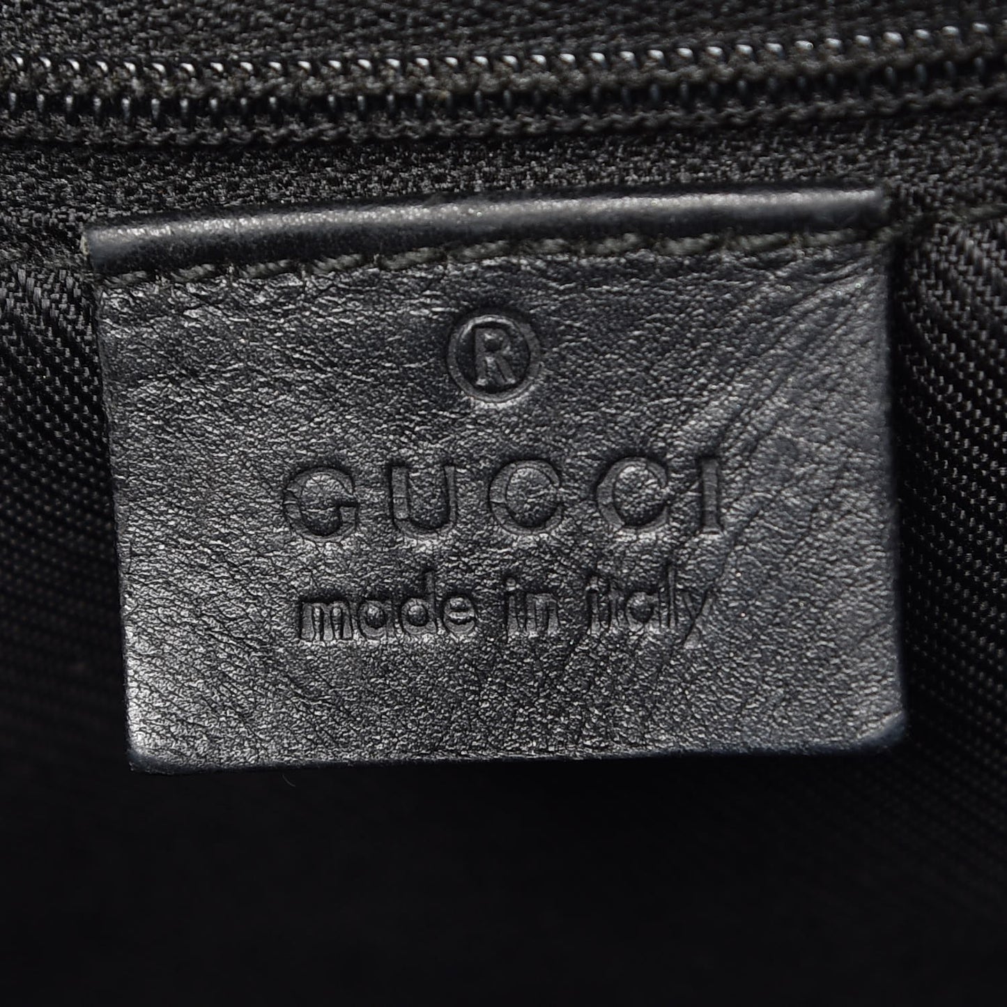 GG Plus Monogram Vertical Tote Black