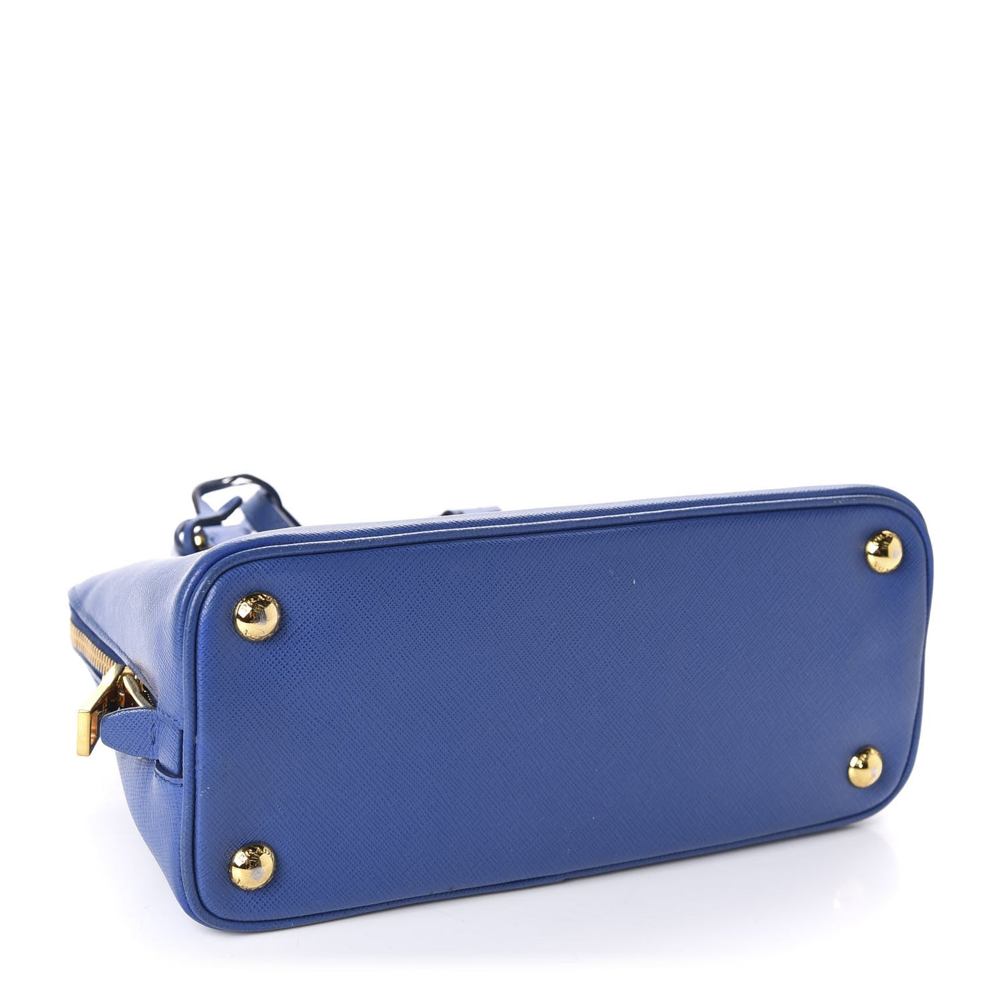 Saffiano Lux Small Promenade Tote Azzurro