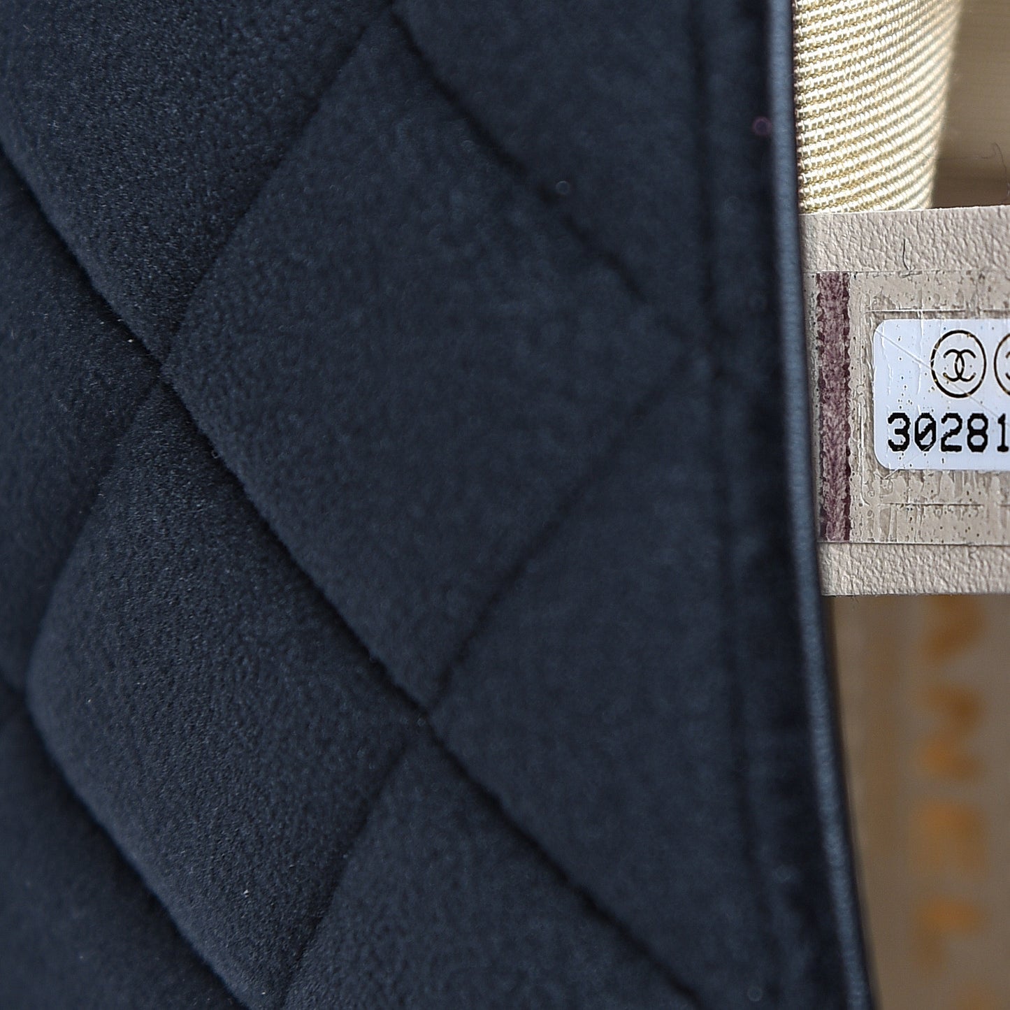 Velvet Quilted Mini Pearl Crush Flap Black