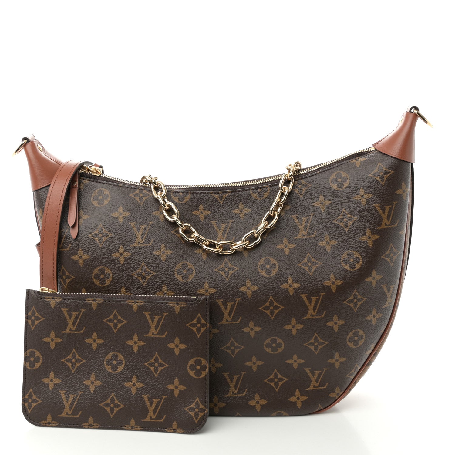 Louis Vuitton Reverse Monogram Loop Hobo 3 of 11