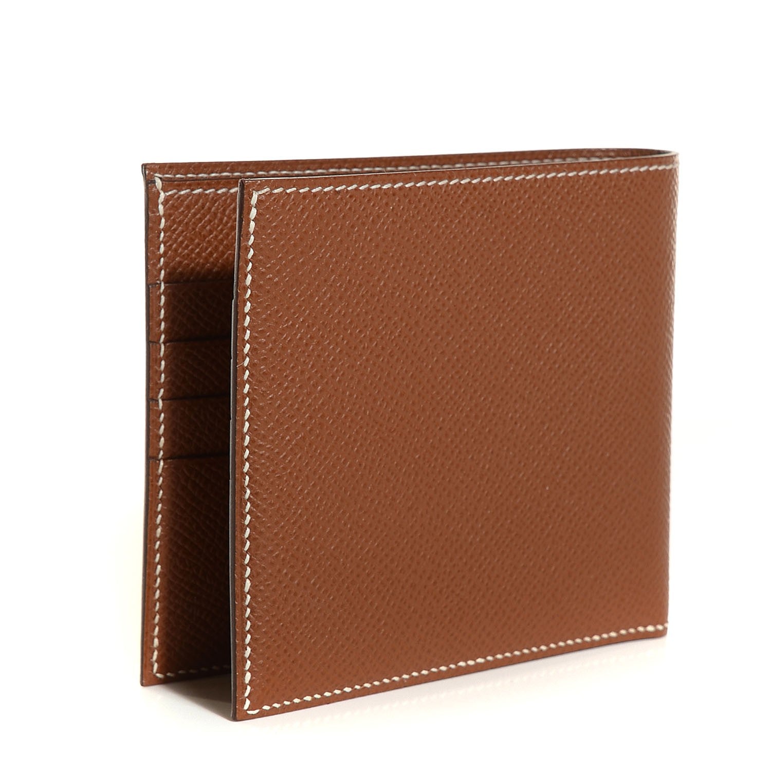 Hermes Epsom Citizen Twill Wallet Gold 3 of 8