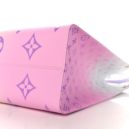 Louis Vuitton Monogram Giant Spring In The City Onthego GM Sunrise Pastel 8 of 8