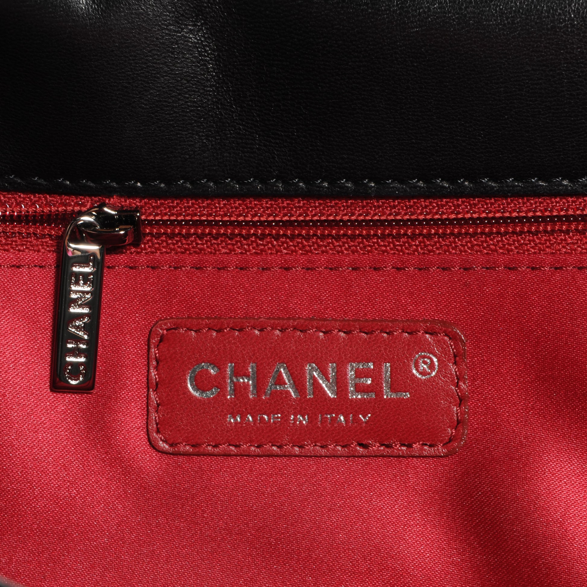 Chanel Lambskin Tweed Maxi Camellia Petals Flap Black 6 of 8