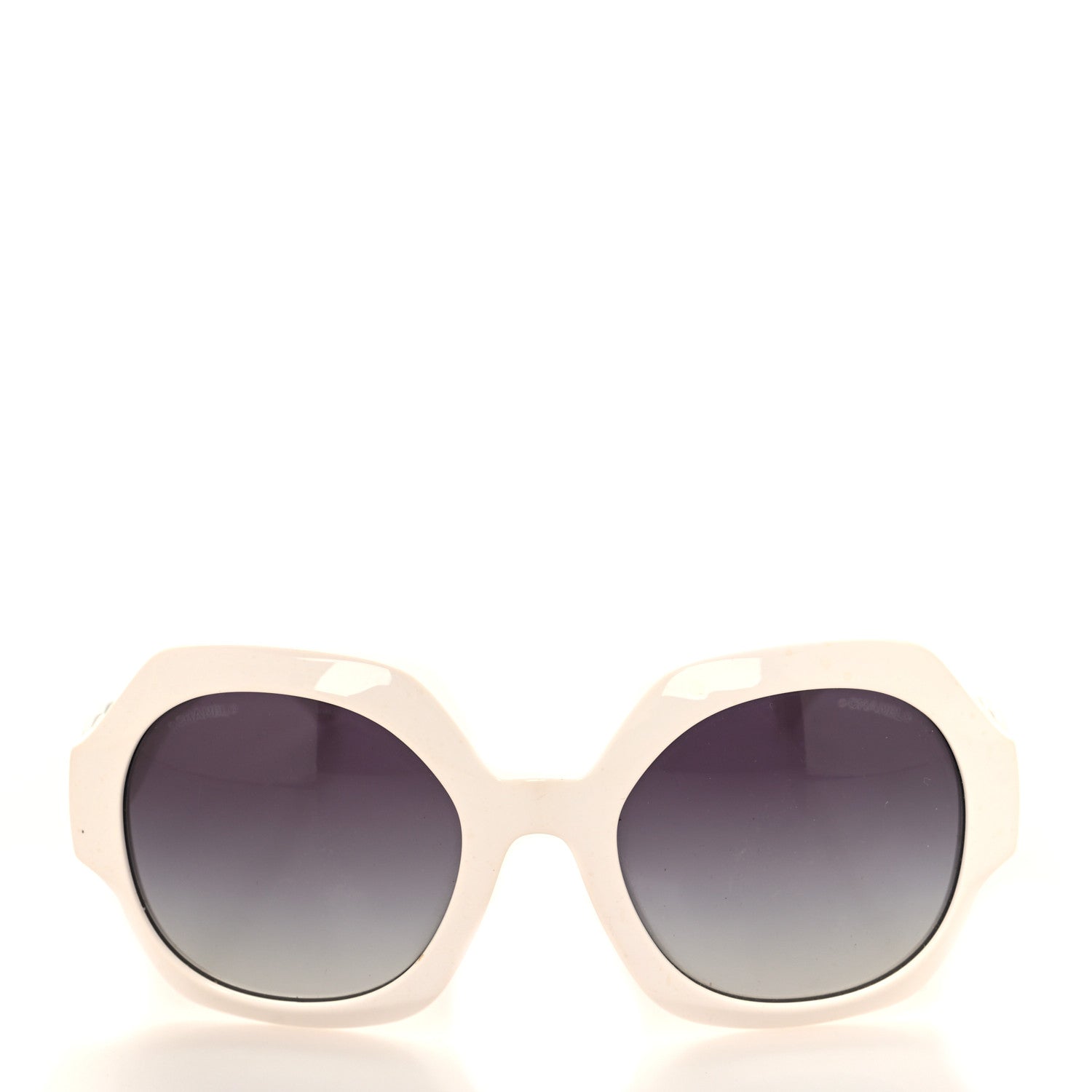 Chanel Acetate CC Sunglasses 71393A White 2 of 8