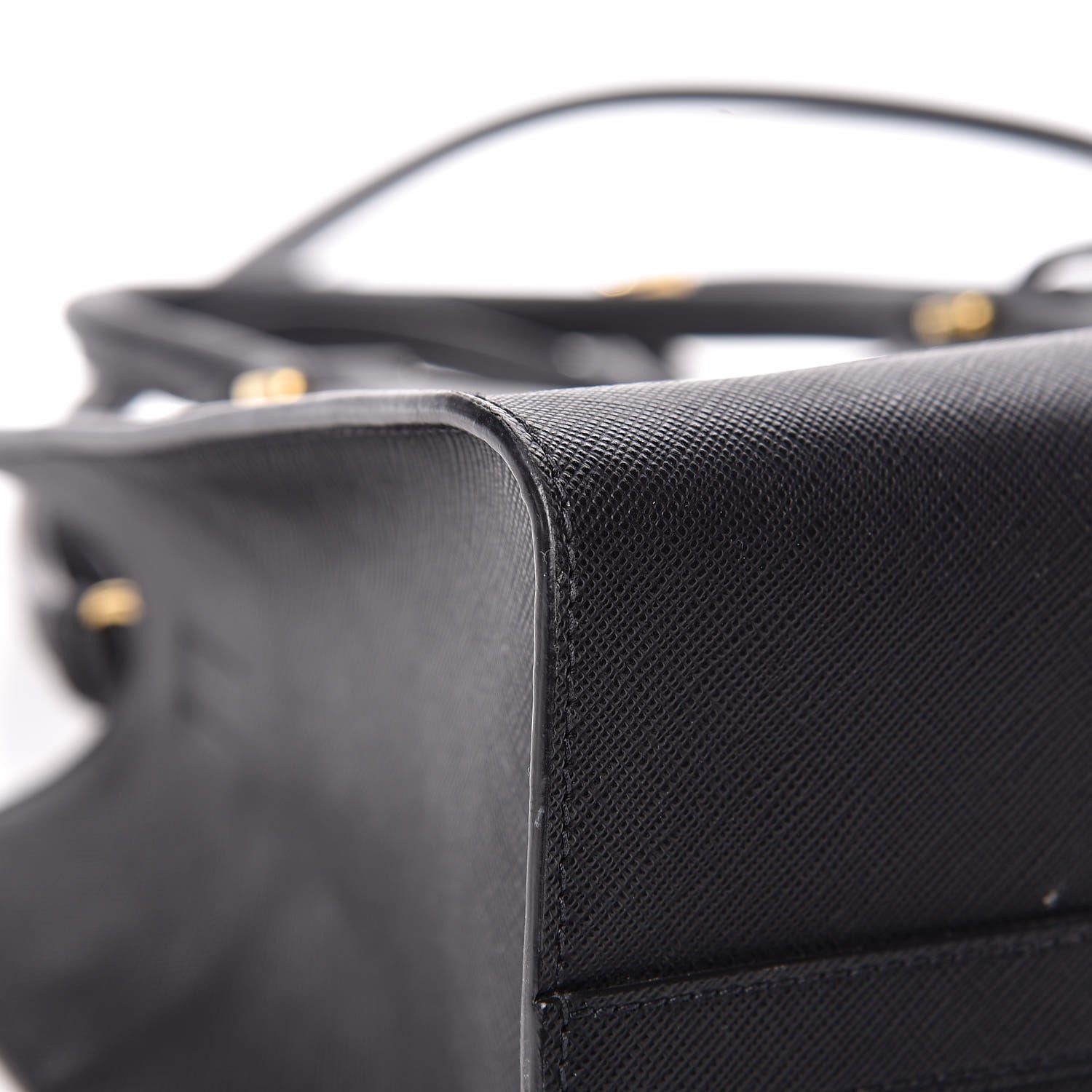 Prada Saffiano Tote Black 10 of 15