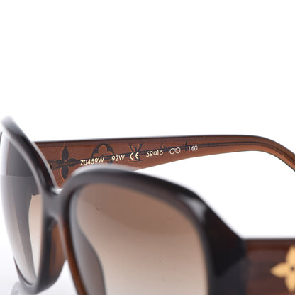 Louis Vuitton Obsession GM Sunglasses Z0459W Brown Glitter 5 of 7