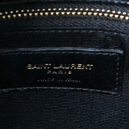 Saint Laurent Grained Calfskin Small Sac De Jour Black 6 of 6