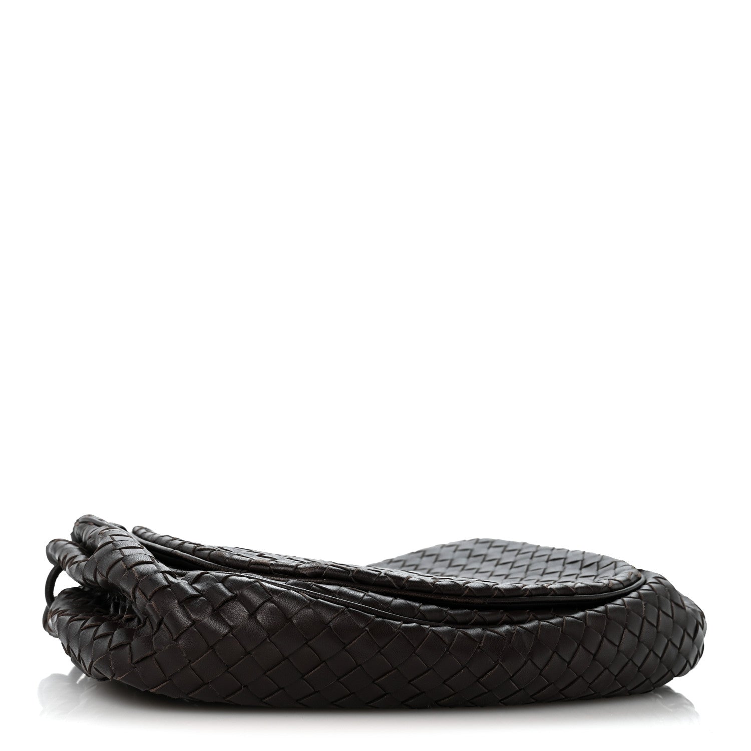 Bottega Veneta Nappa Intrecciato Messenger Bag Ebano 3 of 12