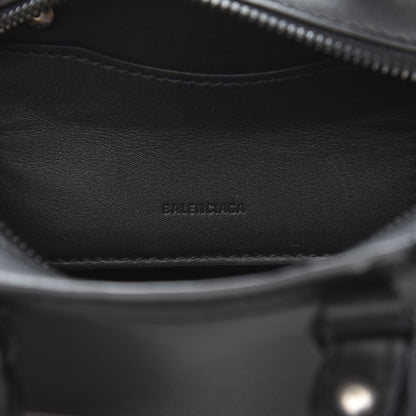 Balenciaga Smooth Calfskin Neo Classic Black Hardware Nano City Crossbody Black 6 of 9