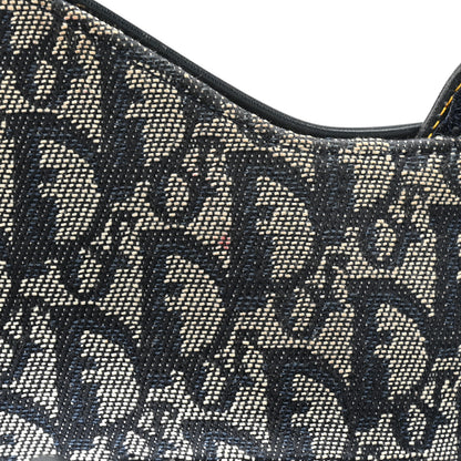 Christian Dior Monogram Saddle Bag Blue 10 of 14