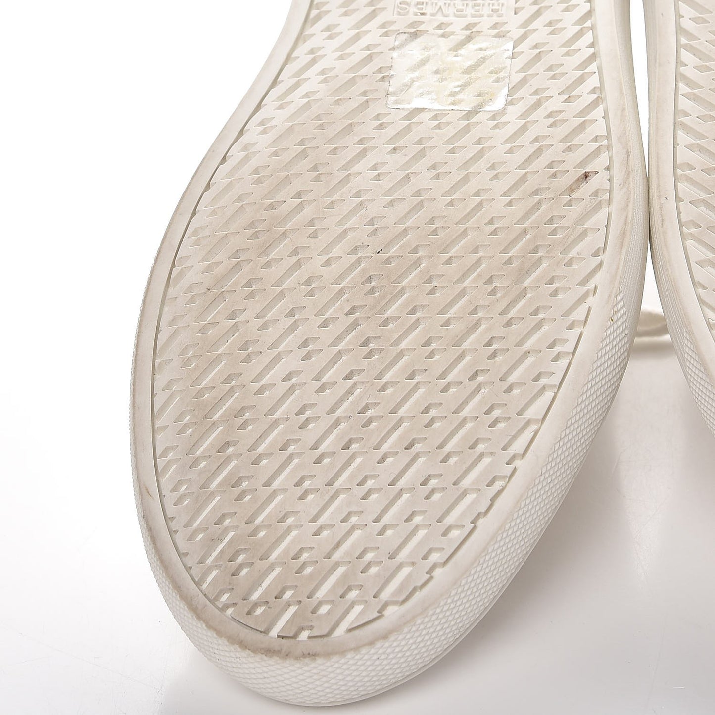 Calfskin Quicker Sneakers 37 Blanc White Orange