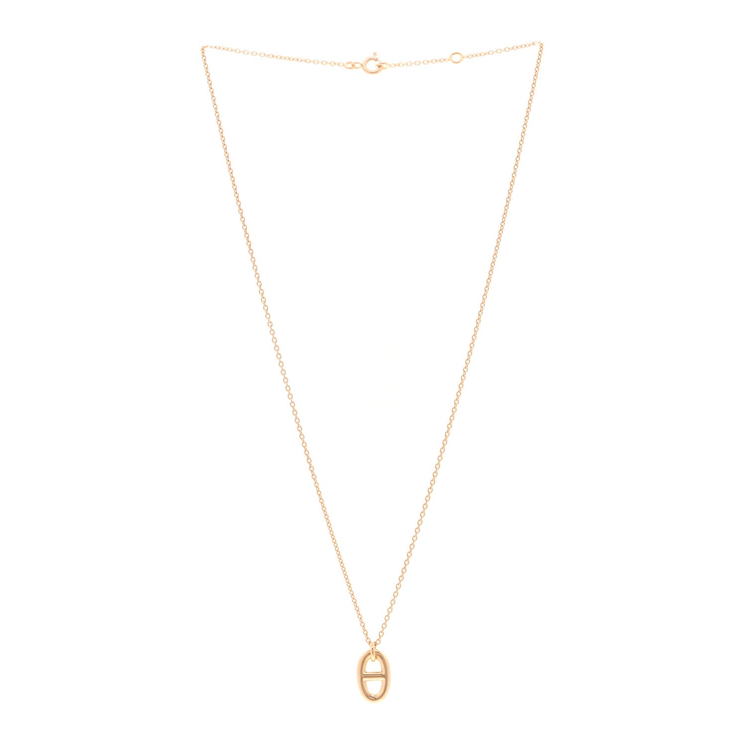 Hermes 18K Rose Gold PM Farandole Pendant Necklace 3 of 5