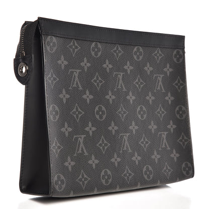 Louis Vuitton Monogram Eclipse Pochette Voyage MM 3 of 9