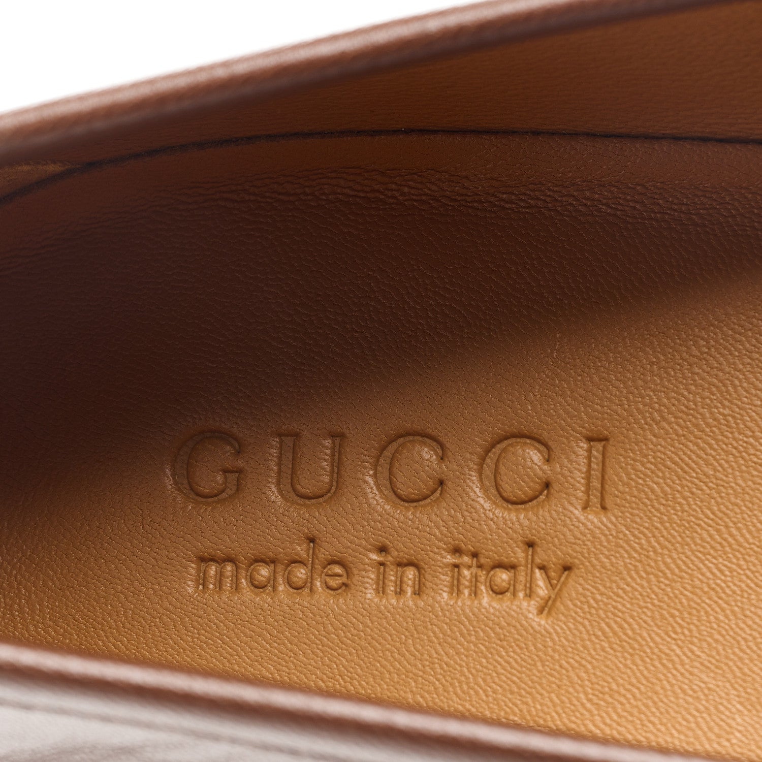 Gucci Mandala Goatskin Mens Horsebit Loafers 12 Brown Sugar 6 of 14