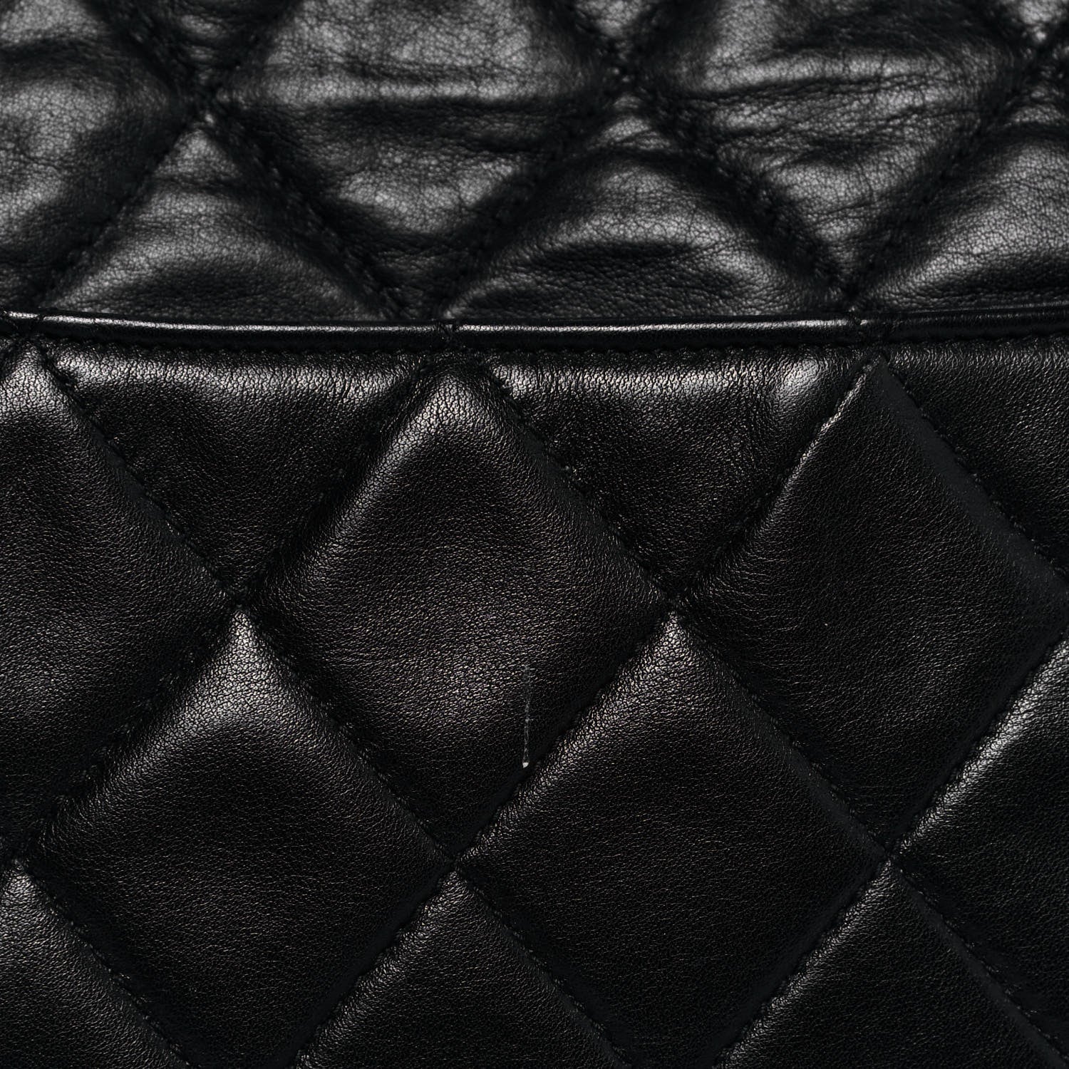 Chanel Lambskin Quilted Shoulder Bag Black 17 of 25