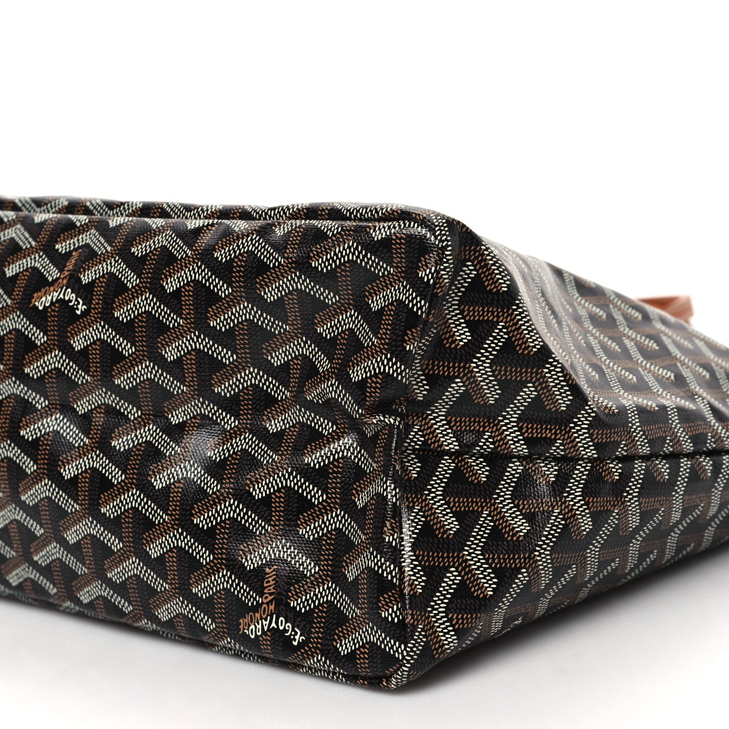 Goyard Goyardine Saint Louis PM Black Gold 10 of 10