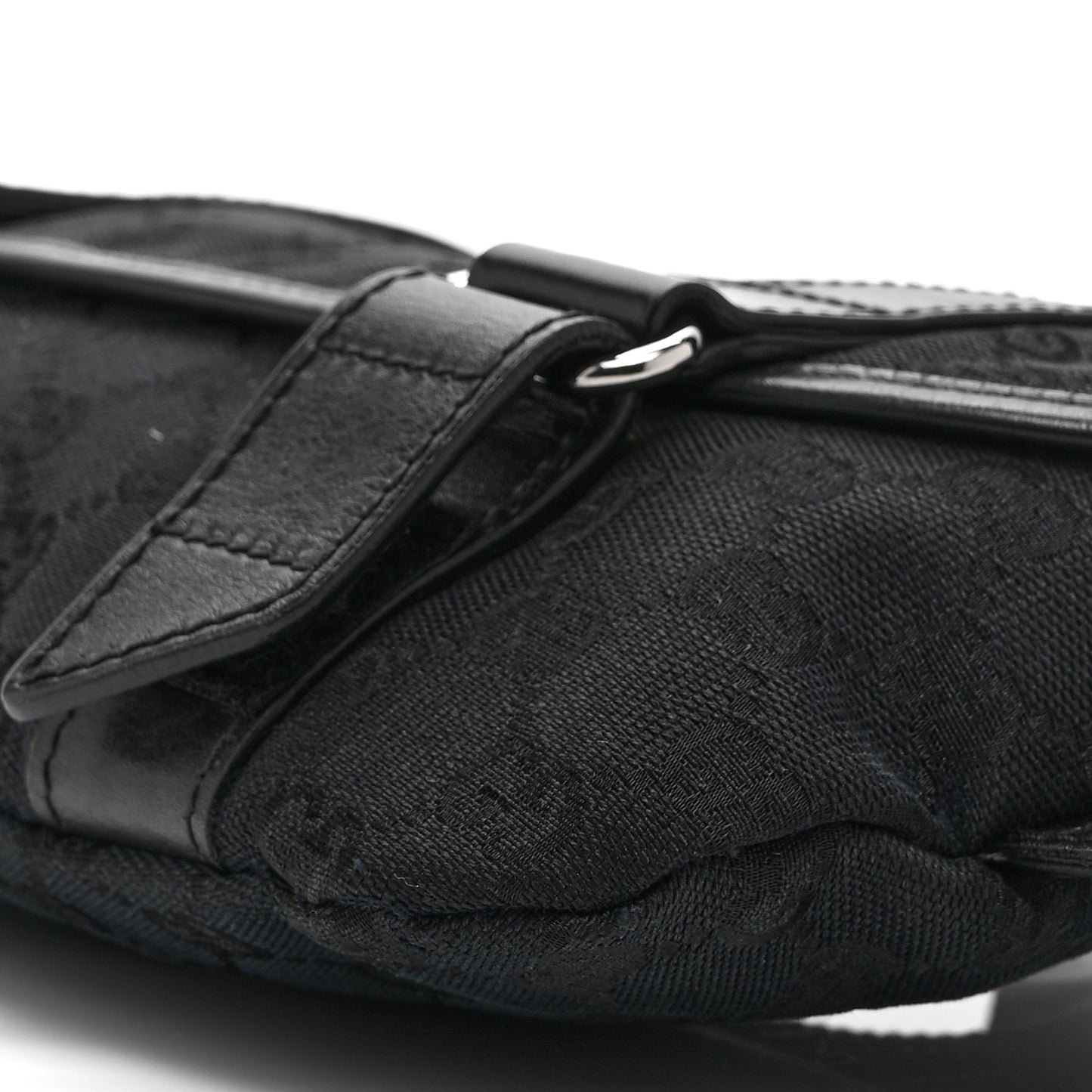 Monogram Waist Belt Bag Black