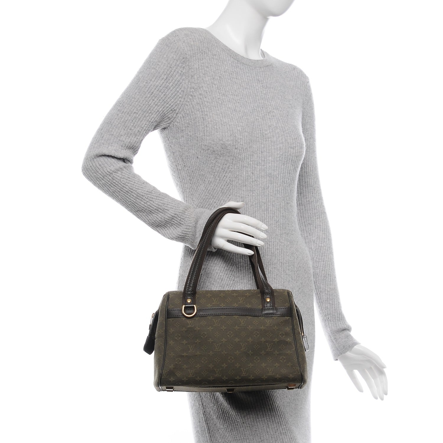 Louis Vuitton Mini Monogram Josephine PM Kaki 2 of 7