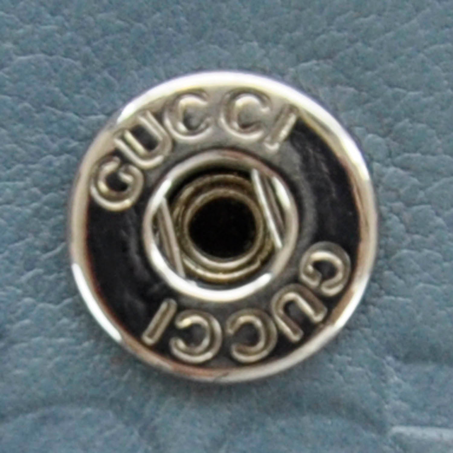 Gucci Guccissima Continental Wallet Blue 10 of 10