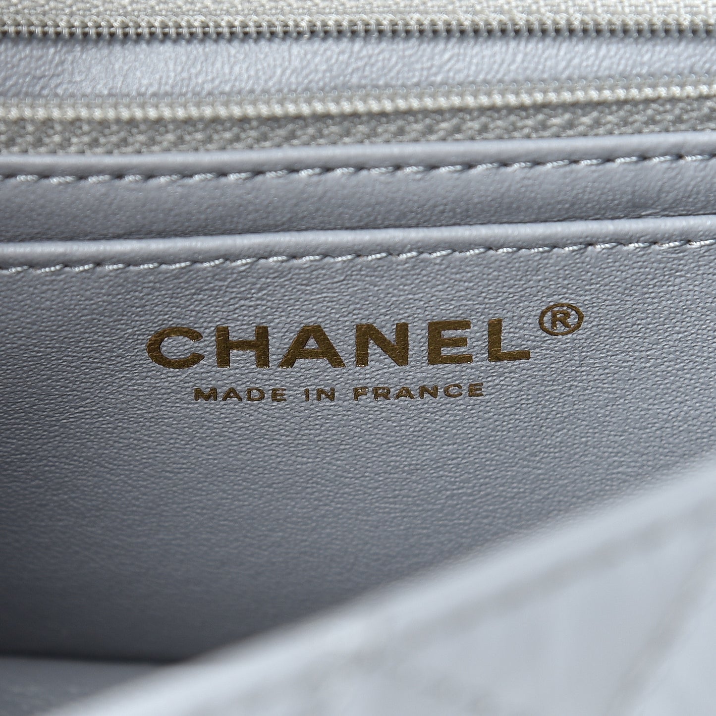 Aged Calfskin Quilted 2.55 Reissue Mini Flap Grey