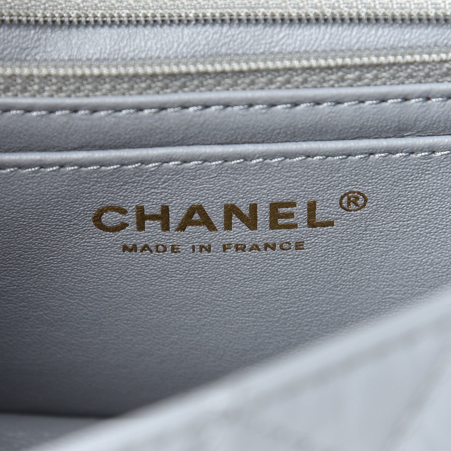 Chanel Aged Calfskin Quilted 2.55 Reissue Mini Flap Grey 5 of 11